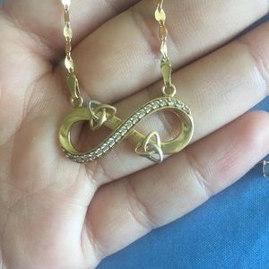 Real 18k solid gold necklace